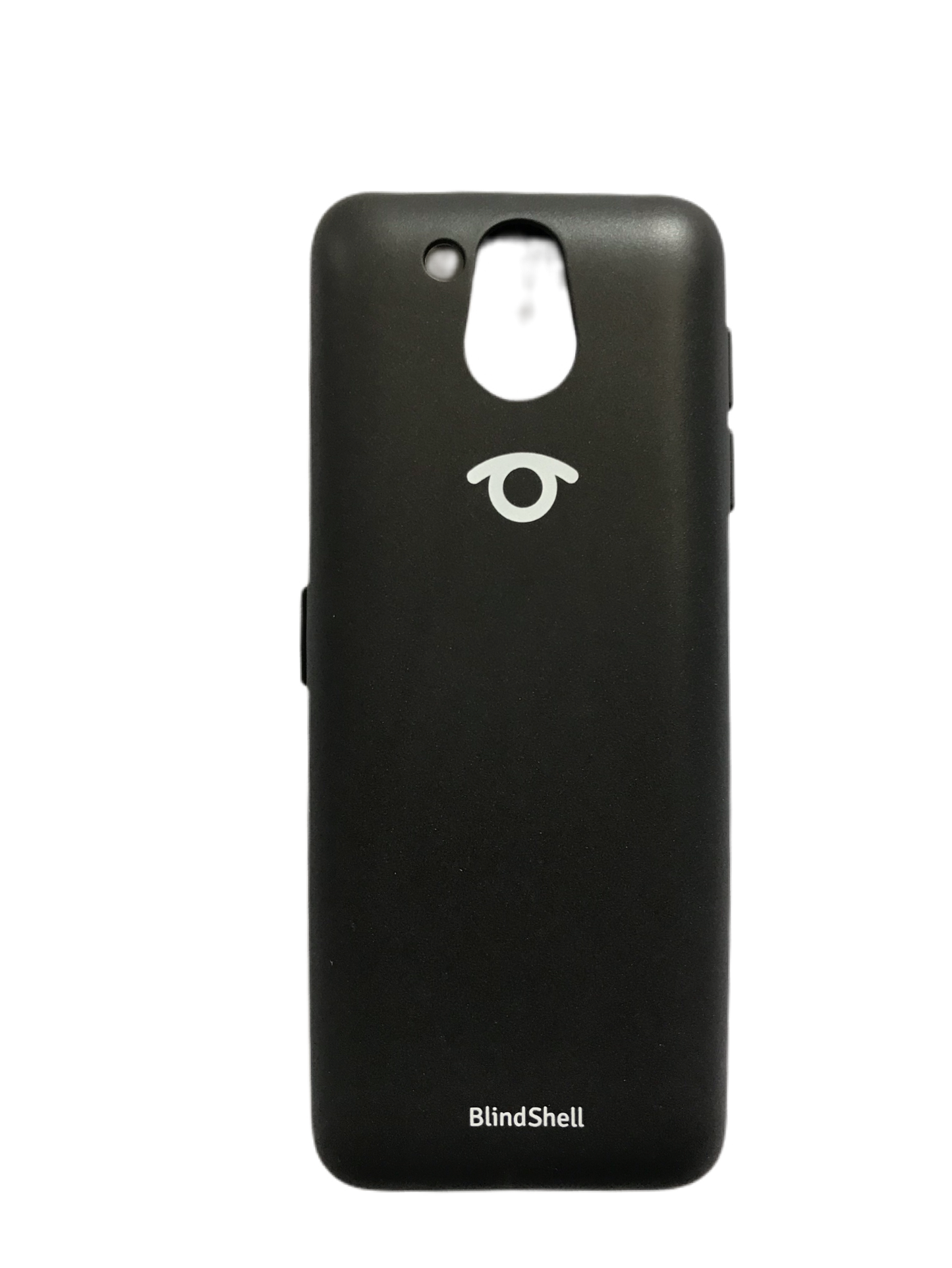The open black BlindShell Classic Flip Case, with its pockets visible.