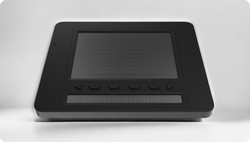 Display Unit Tactile Dot Pad X - Smart Tactile Graphics and Multiline Braille Display – A. T ...