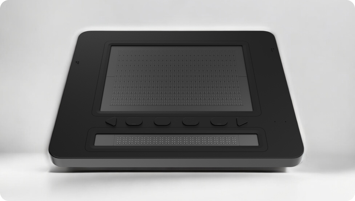 Front view of Dot Pad X