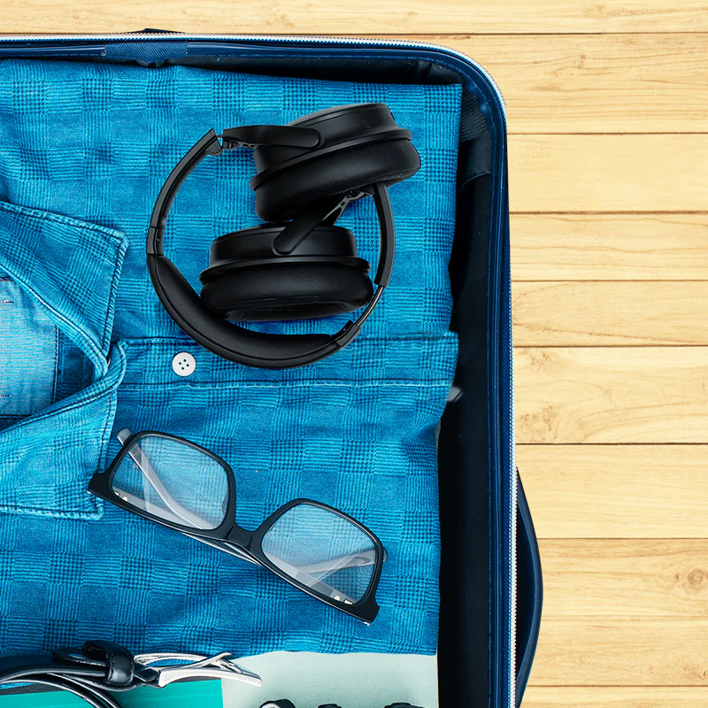 Tribit QuietPlus 71 Bluetooth Over the Ear Headphones with Active Noise Cancellation