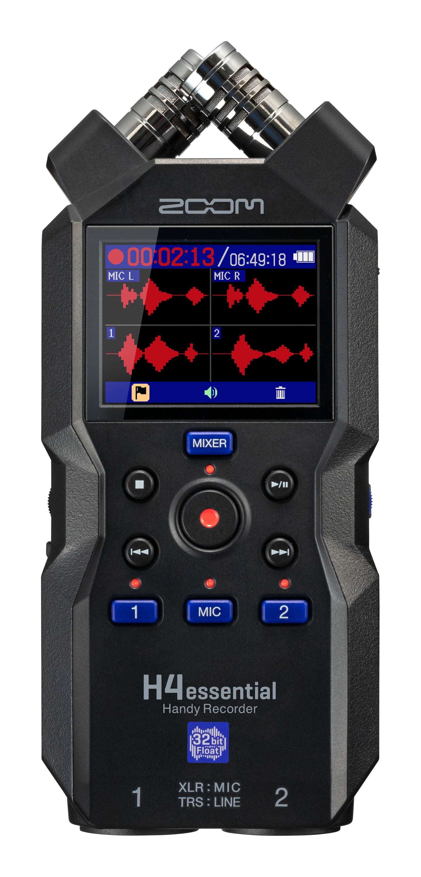 ZOOM H4essential 32-Bit Float Recording Talking Voice Recorder